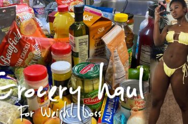 HEALTHY FOOD AND SNACKS IDEAS FOR WEIGHT LOSS ( WHOLE FOODS, ALDI & MORE ) | HUGE GROCERY HAUL