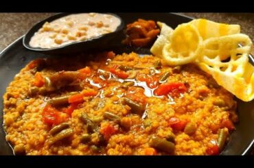 Broken wheat khichdi/ Healthy Lunch/ Tasty and healthy/ easy to make/ Indian Cuisine/ By Amrita