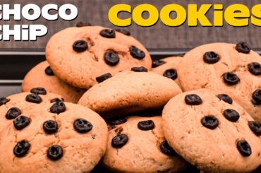 Easy Handmade Choco Chip Cookies | Perfect Eggless Chocolate Cookies at Home | Best Cookies Recipe
