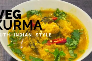 Veg Kurma| South Indian Cooking| Easy to cook| Healthy food
