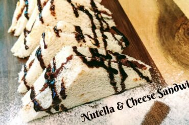 Nutella and Cheese Sandwich | Chocolate Sandwich recipe | Nutella Sandwich Recipe | Lunch Box Recipe