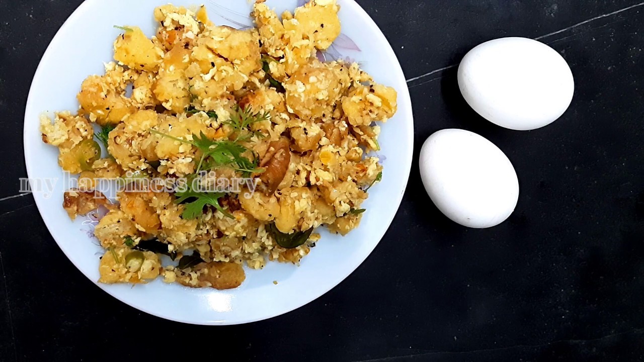 Egg Bread Ularthu-Healthy Breakfast-Simple Cooking-My Happiness Diary Egg Bread Ularthu-Healthy Breakfast-Simple Cooking-My Happiness Diary