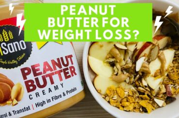 How to use Peanut Butter for Weight Loss | Peanut Butter Smoothie Recipe | Disano Peanut Butter