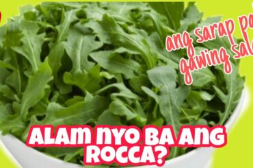ang sarap try nyo!! how to make rocca salad #salad recipe/ healthy salad recipe|Kanamit Gid