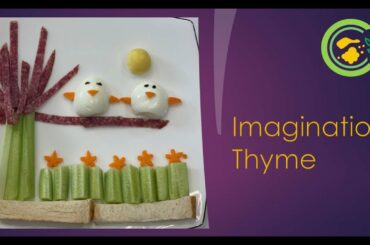 Creative Food Art for Kids. Fun Healthy Meals for Kids. Quick and easy to make. Imagination Thyme.