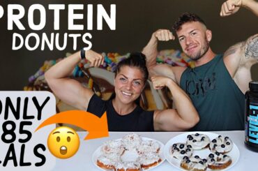 LOW CALORIE PROTEIN DONUTS RECIPE - ONLY 85 CALORIES!