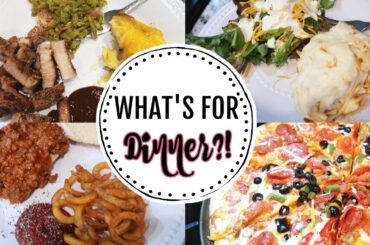 WHAT'S FOR DINNER | EASY WEEKNIGHT MEALS | LOVE MISSY XO