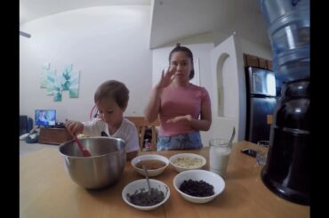 Filipino-American VLOG | Healthy and Vegan Banana Bread with Raisins Recipe | VLOG #7