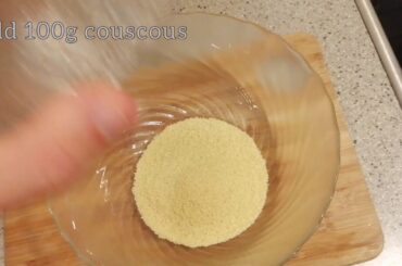 Healthy couscous salad | Low fat