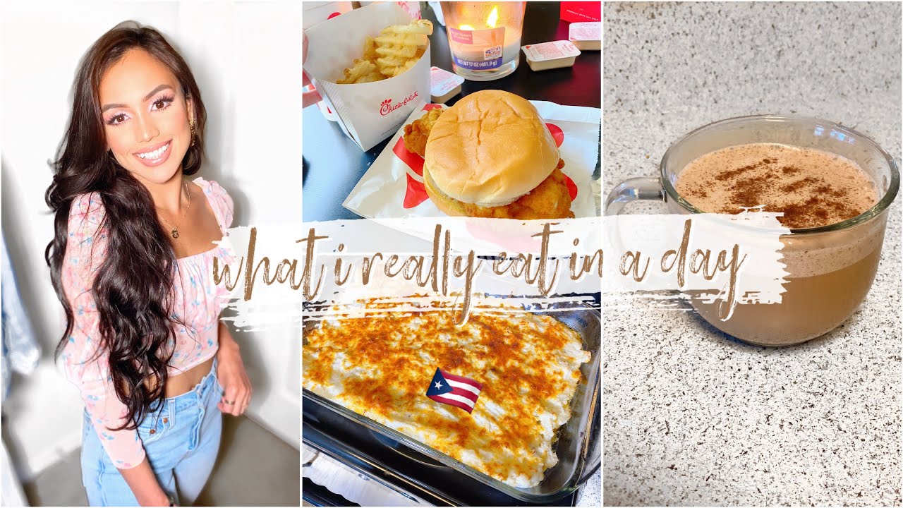 what i REALLY eat in a day! | Pumpkin Spice Latte recipe, Healthy Puerto Rican cuisine & More| Vlog what i REALLY eat in a day! | Pumpkin Spice Latte recipe, Healthy Puerto Rican cuisine & More| Vlog