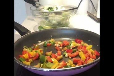 Grilled Chicken Drumsticks with Vegetable stir fry ( Healthy lunch/ Dinner Idea)