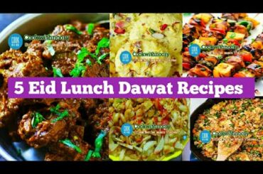 New! 5 Special Eid 2020 | Eid Menu Ideas | Eid Special | Healthy Dawat Preparation Ideas