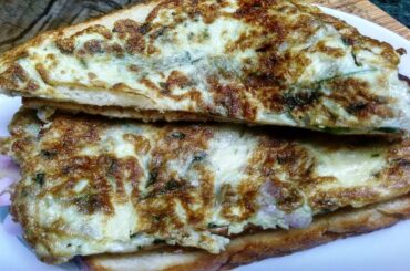 Bread Omelette Delicious & Healthy recipe By- Satya at Kitchen/ Egg Omelette  Recipe.