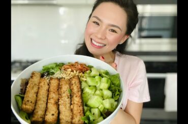 Easy Tempeh Salad | High in Protein | What's for Lunch?