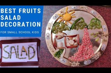 Fun Fruit Snacks Ideas for School Kids | Salad Making Activity