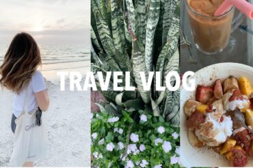 FLORIDA VLOG: cooking healthy foods, working out, sunset on the beach