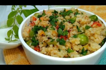 Vegetable Daliya Recipe/Dalia Recipe/Healthy Breakfast Recipe