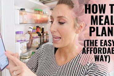 Meal planning for a family of 10! HOW TO MEAL PLAN & DO SHELF-COOKING!