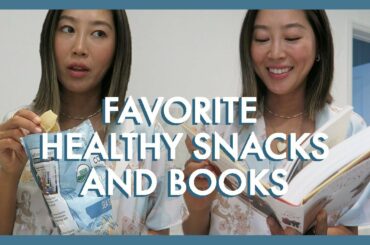Favorite healthy snacks and books to read during quarantine