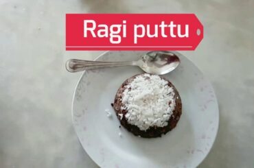 Ragi puttu recipe a healthy breakfast.recipe | Finger millet puttu | Kezhvaragu puttu recipe