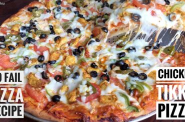 Homemade Pizza 4K | Chicken Tikka Pizza | Pizza with Everything | Blessed One