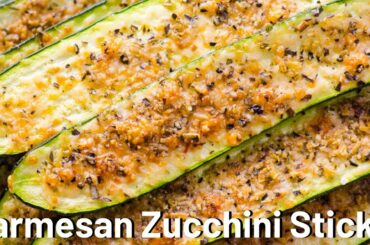 Parmesan Zucchini Sticks| LOW CARB and KETO