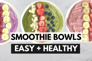 Smoothie Bowl For Weight Loss| Easy + Healthy Recipes  | LadyBoss Lean Recipes