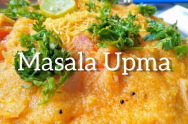 How To Make Veg Upma | Easy And healthy breakfast Recipe | Masala Trails Masala Upma Kitchen King