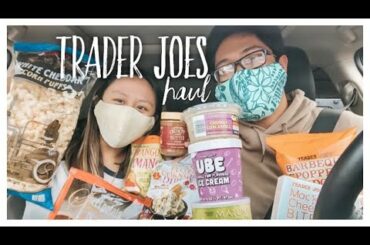 TRADER JOES QUARANTINE FOOD+SNACK HAUL // christine sy