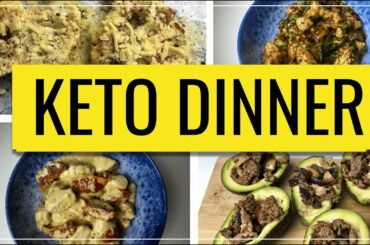 Keto Dinner Ideas for Beginners II Low Carb Meal Preparation