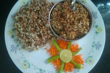 Matki masala sprouts recipe || healthy breakfast recipe|| ela try chesi chudandi very tasty to eat