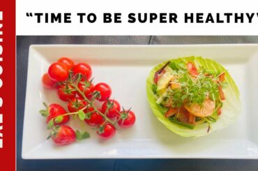 Healthy & Tasty Salad dressing and Salad with microgreens recipe - Healthy and lockdown cooking