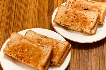 Cheese chutney sandwich recipe|Indori style chutney  toast|5 min chutney cheese sandwich recipe|