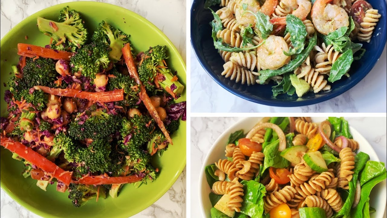 Healthy Summer Salad Recipes | What I Eat in a Day | Meal Prep Ideas | Pastry & Soul Healthy Summer Salad Recipes | What I Eat in a Day | Meal Prep Ideas | Pastry & Soul