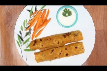 carrot paratha |easy carrot paratha recipe|healthy breakfast recipes|how to make carrot chapati