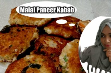 Paneer Malai Kabab Recipe | Paneer Cutlet | Healthy Recipe | Lunch Box Recipe