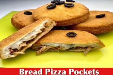 Bread Pizza Pockets Recipe l 2020 Eid Special Recipes l Snack Recipe For Kids