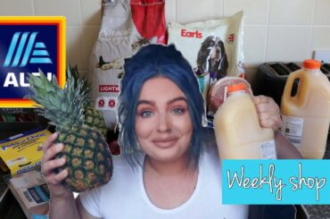 ALDI WEEKLY GROCERY HAUL/SHOP | HEALTHY MEAL IDEAS FOR A FAMILY OF 4