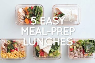 5 healthy meal prep lunch recipes | taste.com.au
