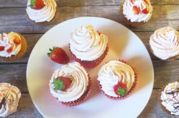 HOW TO MAKE CUPCAKE/Amazing Cupcake Decorating Ideas/The most easy and tasty recipe