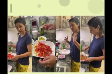 Super healthy and easy Salad recipe - HINA KHAN