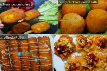 6 Mind-blowing Golden Teatime snacks | Easy Party snacks | Eid Special Recipies