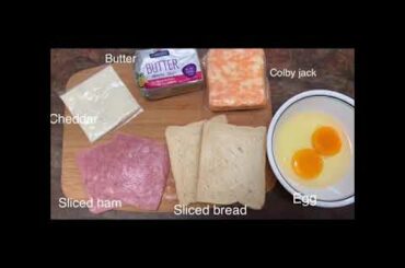 Recipe for babies : Easy Ham n cheese sandwich for babies