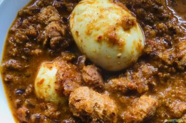 Meal maker masala egg curry || soya chunks recipes || simple recipes || masala egg curry