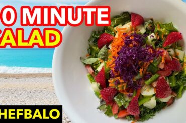 SALAD RECIPE : Impressive salad in less than 10 minutes!!