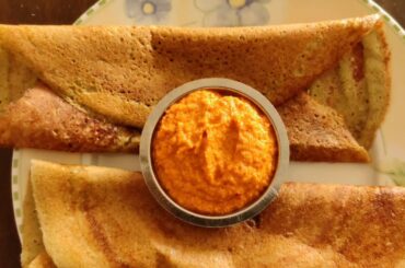 Pesarattu Recipe-Crispy Healthier moongdal Dosa|Weight Loss Breakfast|Kotha Avakaya