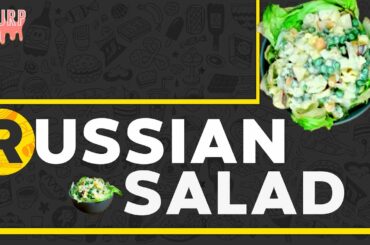 Creamy Russian Salad Recipe | Healthy Salad Recipe | Slurp