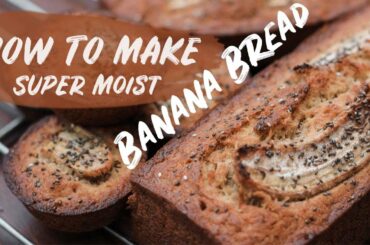 How to Make Super Moist and Healthy Banana Bread | GCQ Edition | Ari Ilongga PH