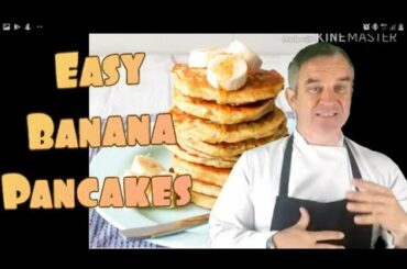Banana pancakes ...low gi healthy under 100 cals