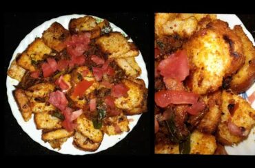 Bread Recipe | Spicy Bread Masala | Bread breakfast at home in 15minutes